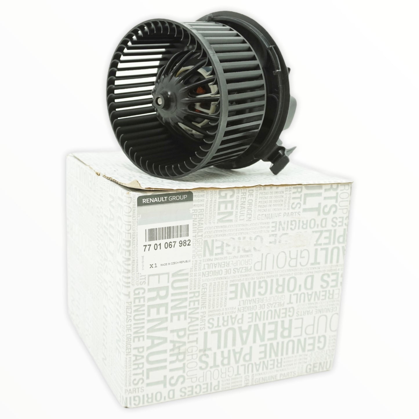 Pièce d'origine Pulseur d'air habitacle pour Renault Twingo Duster Logan 7701067982