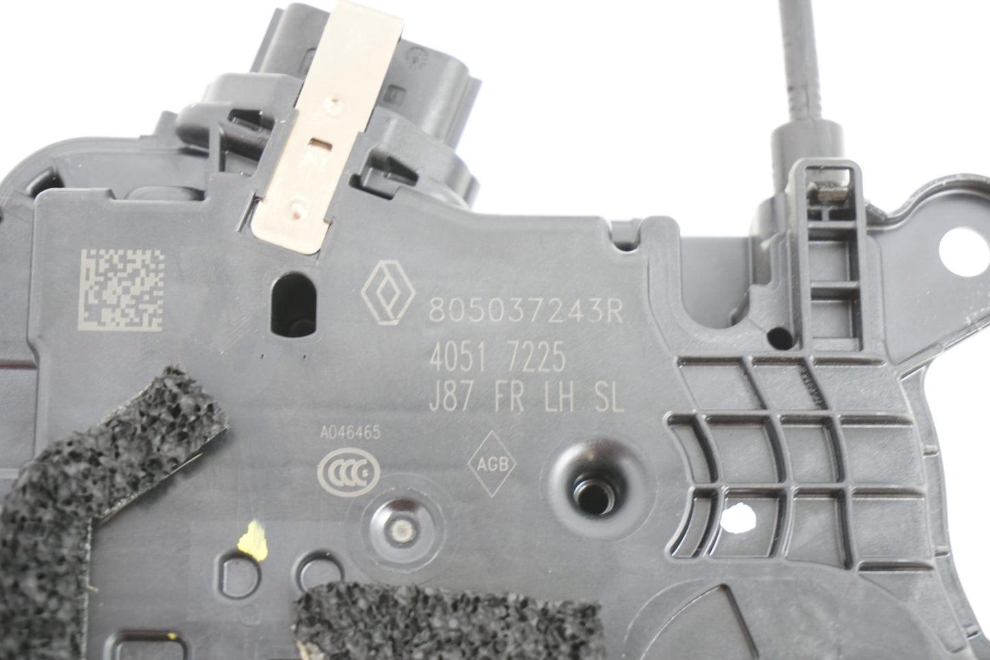 Pièce d'origine Serrure de porte avant gauche pour Renault Captur I 805037243R