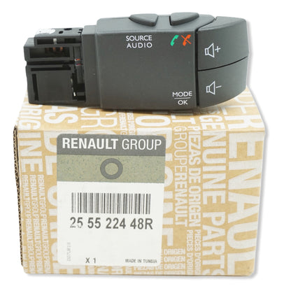 Pièce d'origine Commande au volant d'autoradio pour Renault Dacia 255522448R