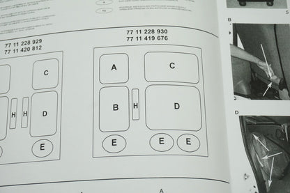 Pièce d'origine Housse de siège avec garniture pour Renault Trafic II 7711228930