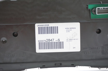 Pièce d'origine Combiné d'instruments compteur kilométrique pour Renault Clio III 8200792847