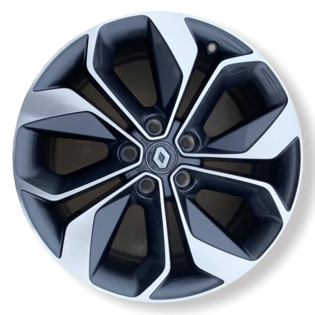 Pièce d'origine Jante 18 pouces graphite polie pour Renault Megane IV Grandtour 403006336R