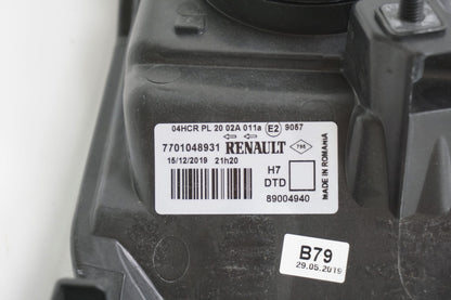 Pièce d'origine Phare droit pour Renault Laguna II 7701048931