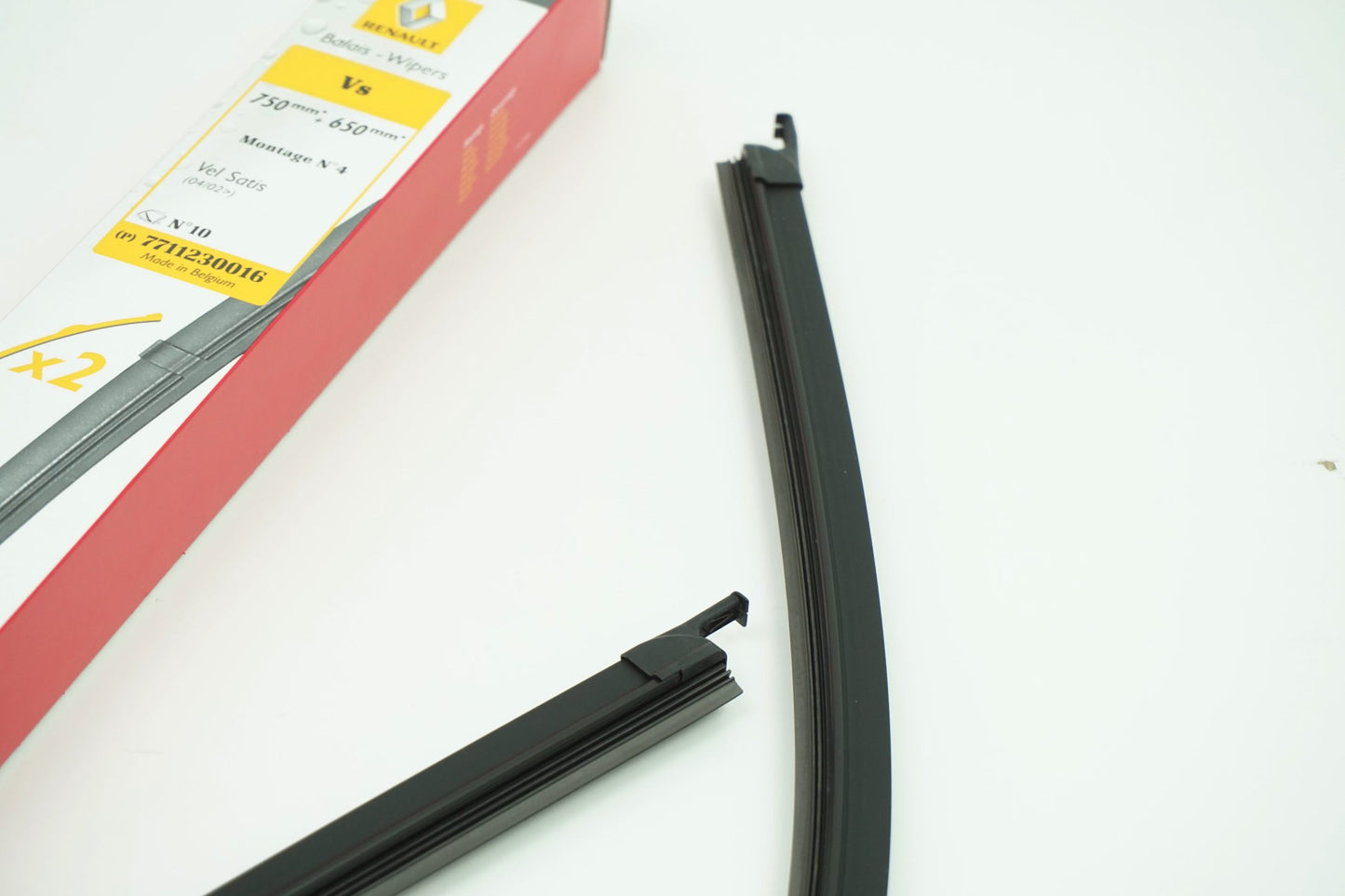 Pièce d'origine Balais d'essuie-glace 750 mm 650 mm pour Renault Vel Satis 7711230016