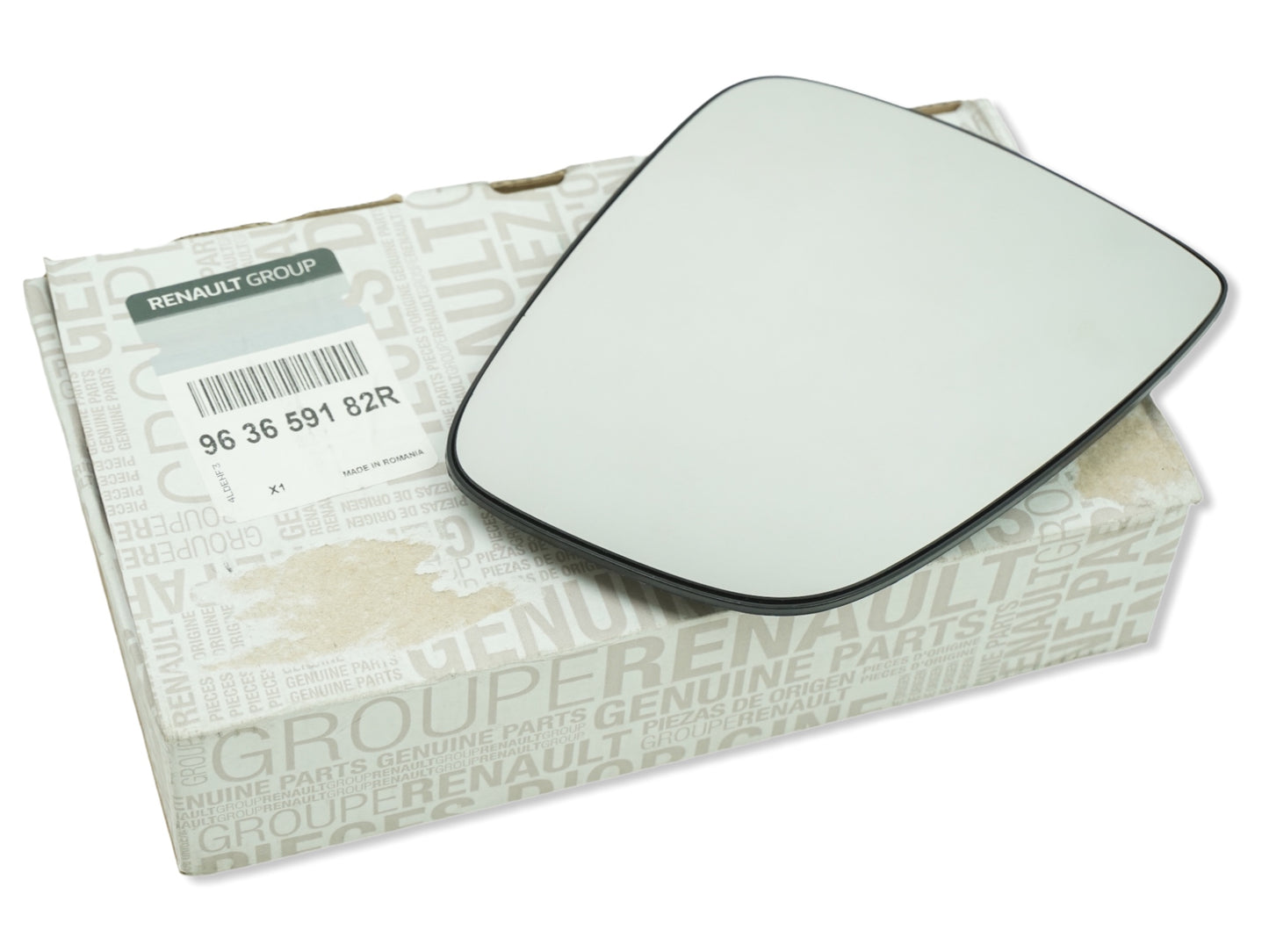 Pièce d'origine Verre de rétroviseur droit pour Dacia Logan II 963659182R