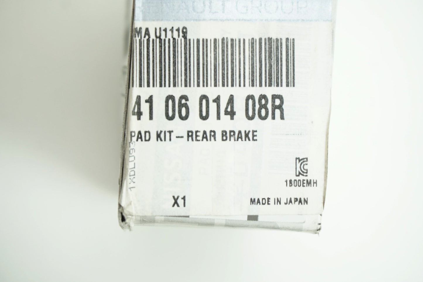 Pièce d'origine Plaquettes de frein arrière pour Renault Koleos I 410601408R