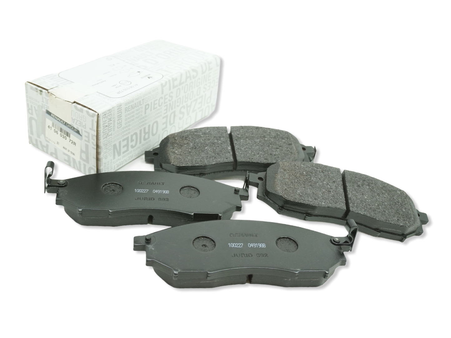 Pièce d'origine Plaquettes de frein avant pour Renault Koleos I 410603072R