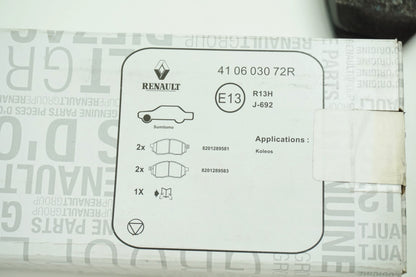 Pièce d'origine Plaquettes de frein avant pour Renault Koleos I 410603072R