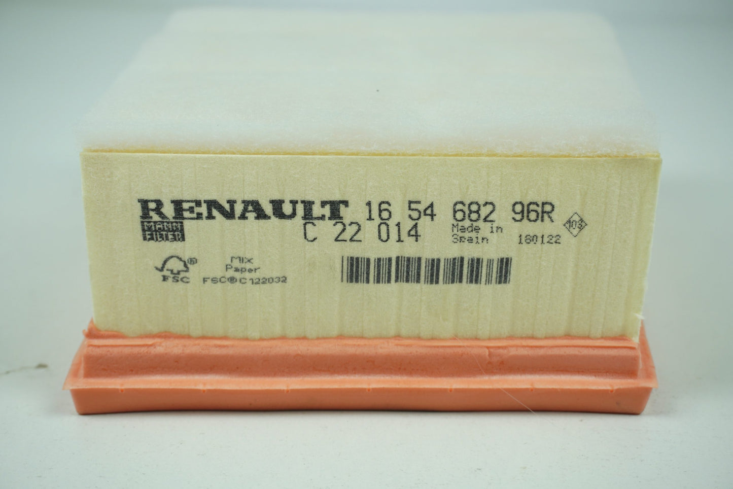 Pièce d'origine Filtre à air pour Renault 165468296R