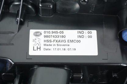 Pièce d'origine Clignotant LED feu de jour gauche pour Peugeot 508 RXH 9807433180