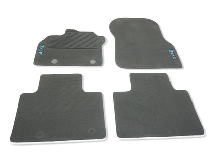 Pièce d'origine Tapis de sol velours premium pour Renault Zoe 8201721493