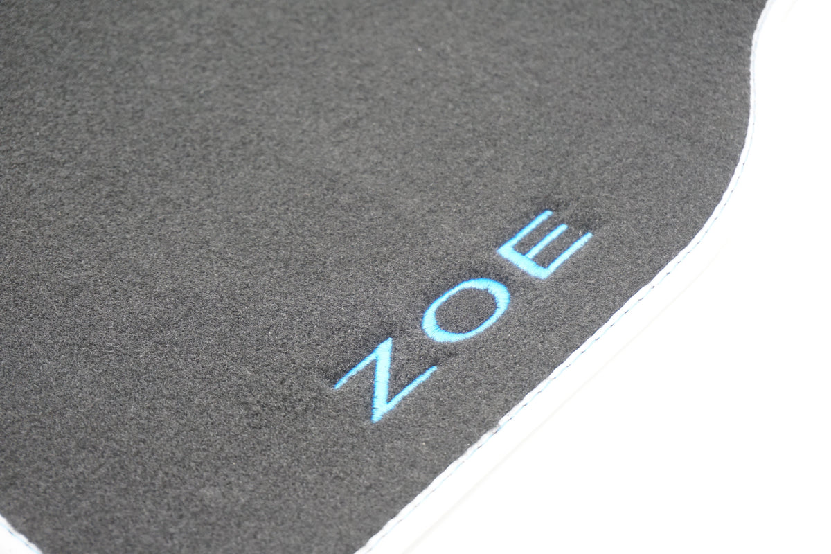 Pièce d'origine Tapis de sol velours premium pour Renault Zoe 8201721493