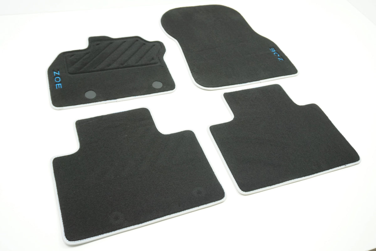 Pièce d'origine Tapis de sol velours premium pour Renault Zoe 8201721493