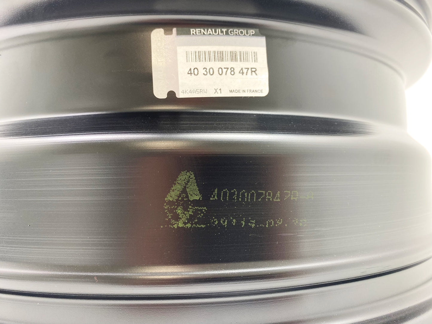 Pièce d'origine Jante acier 16 pouces ET40 pour Renault Captur 403007847R
