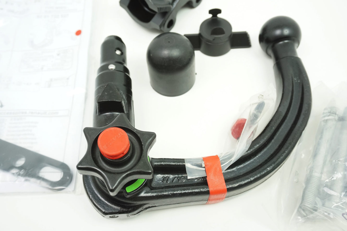Pièce d'origine Rotule d'attelage avec kit de montage pour Renault Captur II 8201722927