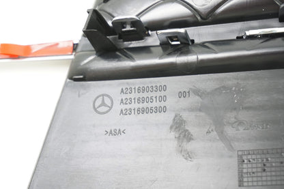 Pièce d'origine Grille d'aile gauche pour Mercedes SL 63 AMG R231 A2316903300