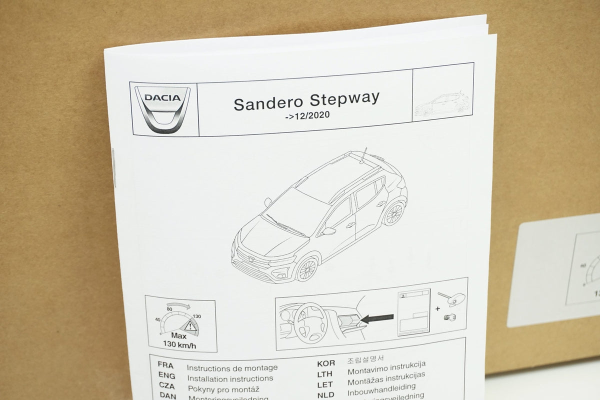Pièce d'origine Barres de toit pour Dacia Sandero III 8201733998