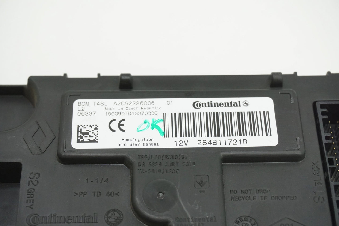 Pièce d'origine Boîtier de commande BCM pour Renault Dacia 284B11721R