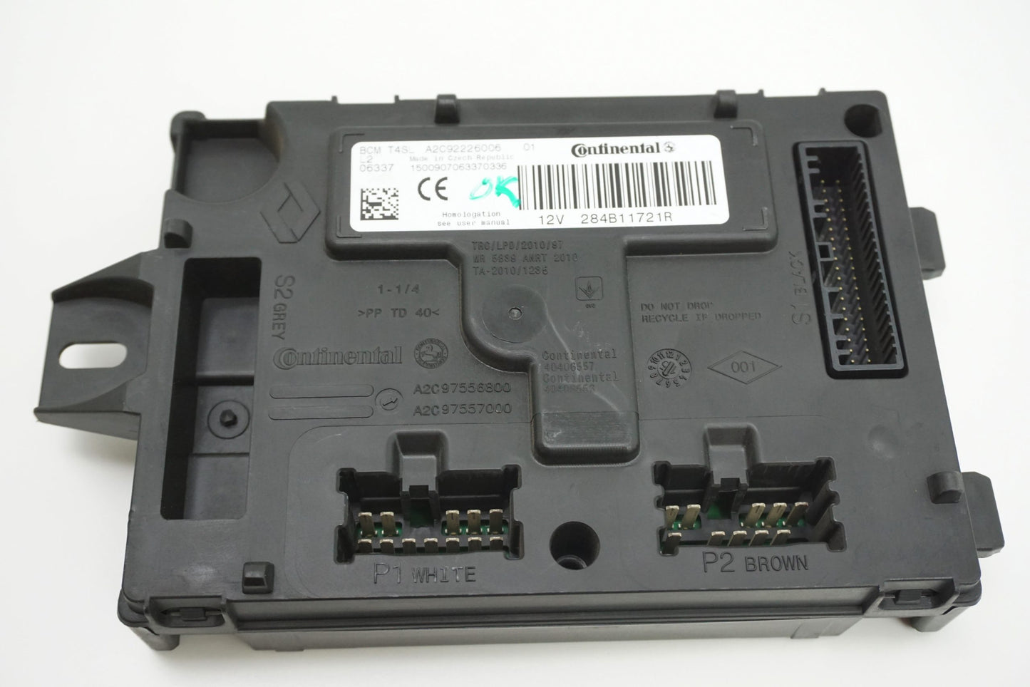 Pièce d'origine Boîtier de commande BCM pour Renault Dacia 284B11721R