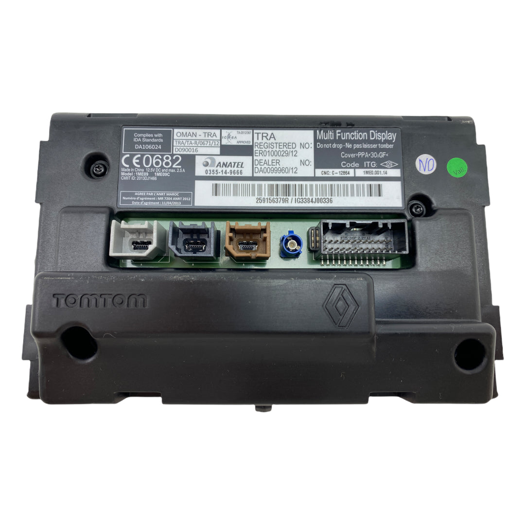 Pièce d'origine Écran de navigation pour Smart Twingo Renault Clio IV 259156379R