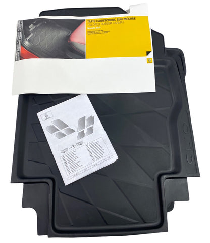 Pièce d'origine Tapis de sol caoutchouc pour Renault Clio IV 8201321296