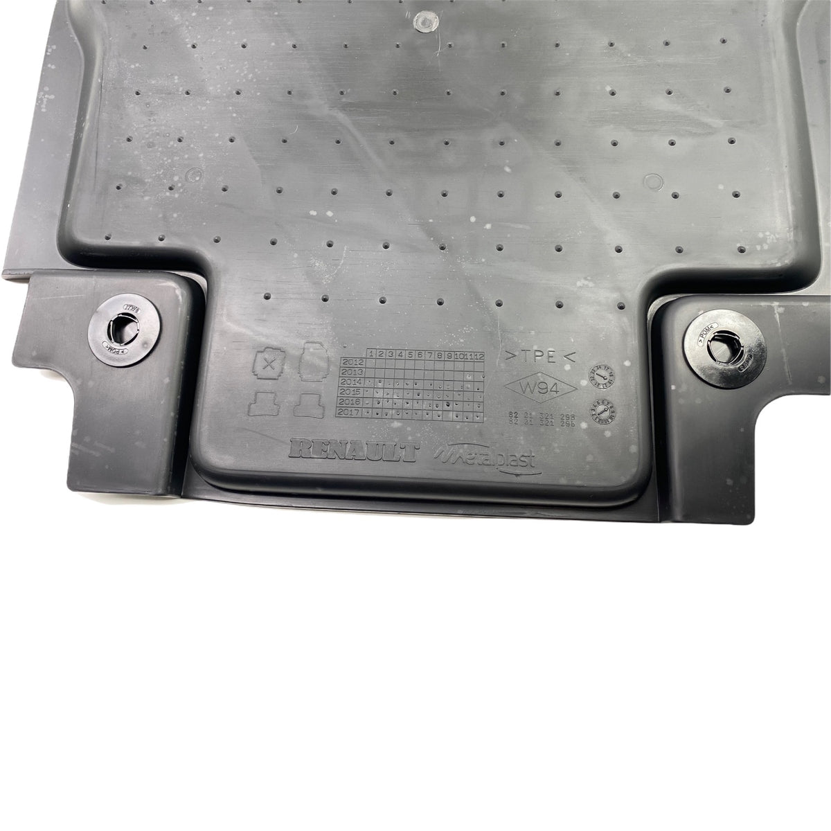 Pièce d'origine Tapis de sol caoutchouc pour Renault Clio IV 8201321296