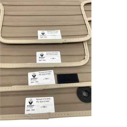 Pièce d'origine Tapis de sol caoutchouc pour Renault Zoe ZE 8201274081