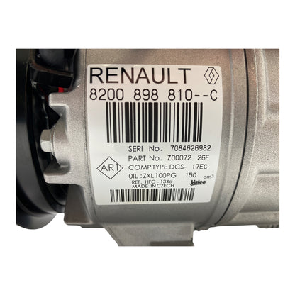 Pièce d'origine Compresseur de climatisation pour Renault Laguna III 8200898810