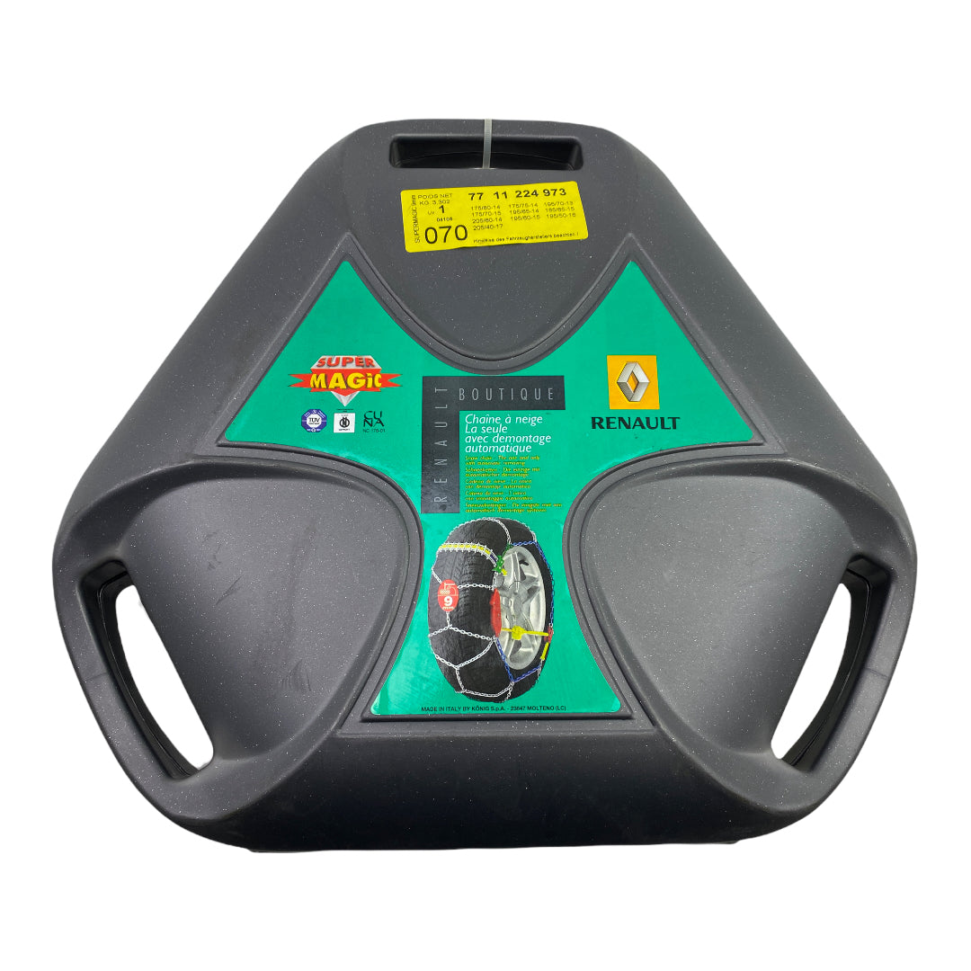 Chaînes à neige könig Renault OE d’origine 7711224973