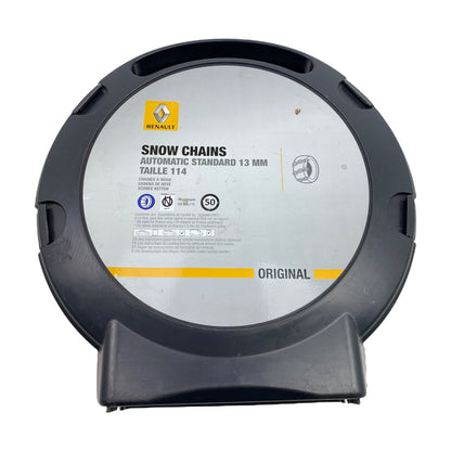 Pièce d'origine Chaînes neige taille 114 pour Renault Captur 15 16 pouces 7711579034