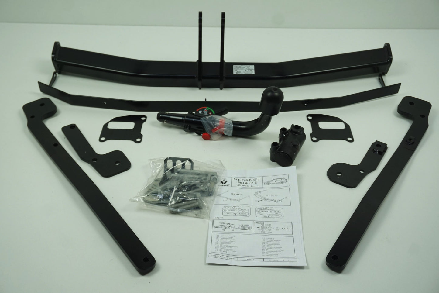 Pièce d'origine Attelage escamotable pour Renault Megane III Grandtour 8201264293