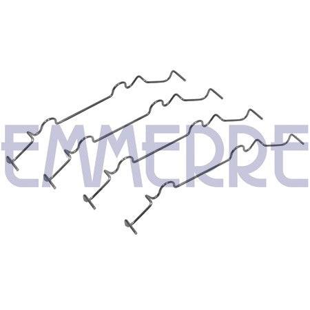 KIT D`ACCESSOIRES, PLAQUETTE DE FREIN À DISQUE IVECO EUROCARGO 60E-95E.
