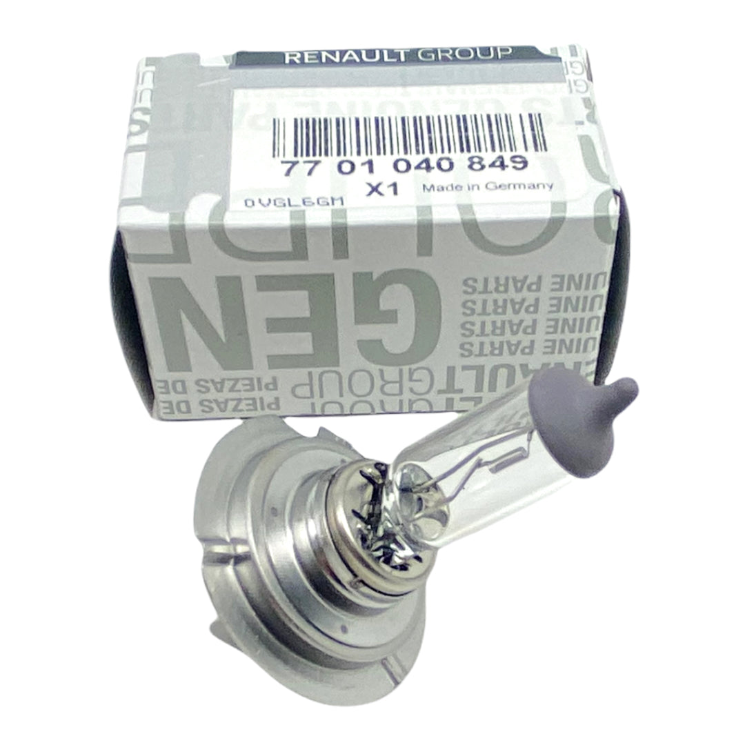 Pièce d'origine Jeu de 10 ampoules H7 OSRAM 12V 55W pour Renault 7701040849