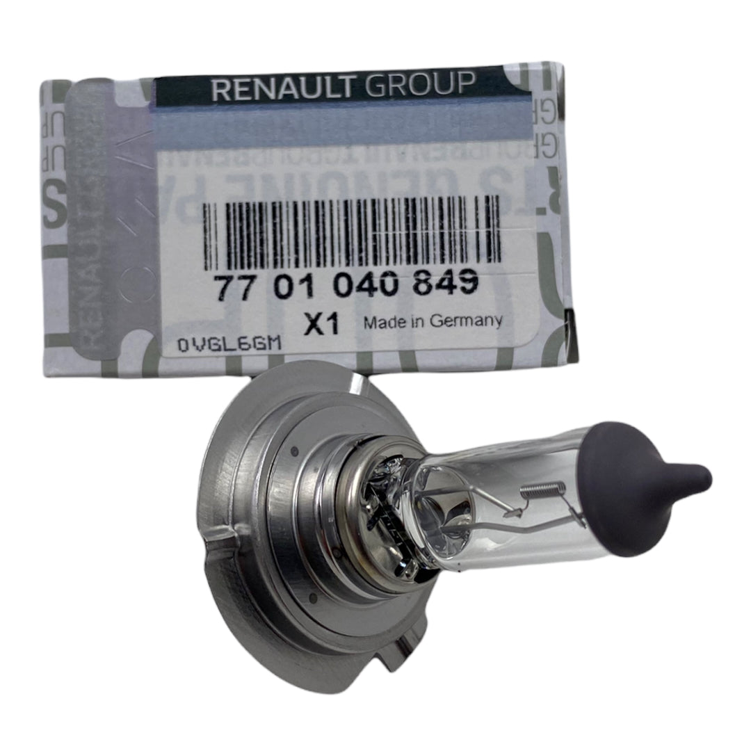 Pièce d'origine Jeu de 10 ampoules H7 OSRAM 12V 55W pour Renault 7701040849