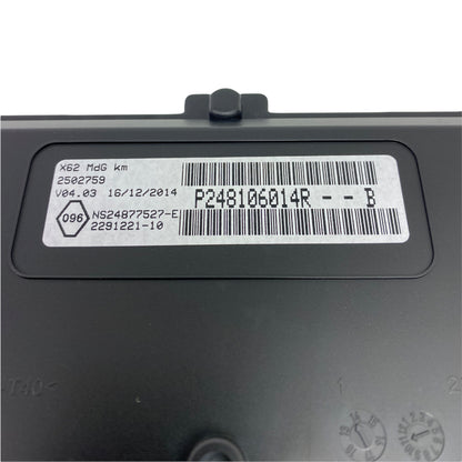 Pièce d'origine Combiné d'instruments compteur pour Renault Master III 248106014R