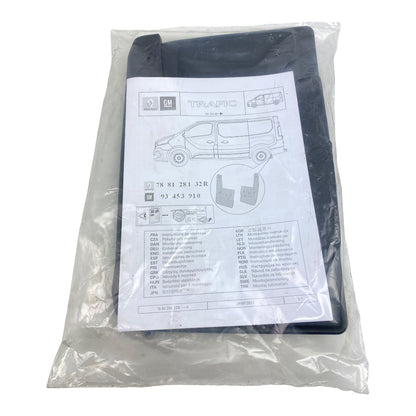 Pièce d'origine Bavette arrière pour Renault Trafic III Opel Vivaro B Fiat Talento 788128132R