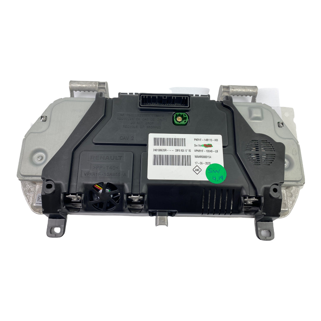 Pièce d'origine Combiné d'instruments LCD compteur pour Renault Megane RS IV restylée 248108635R