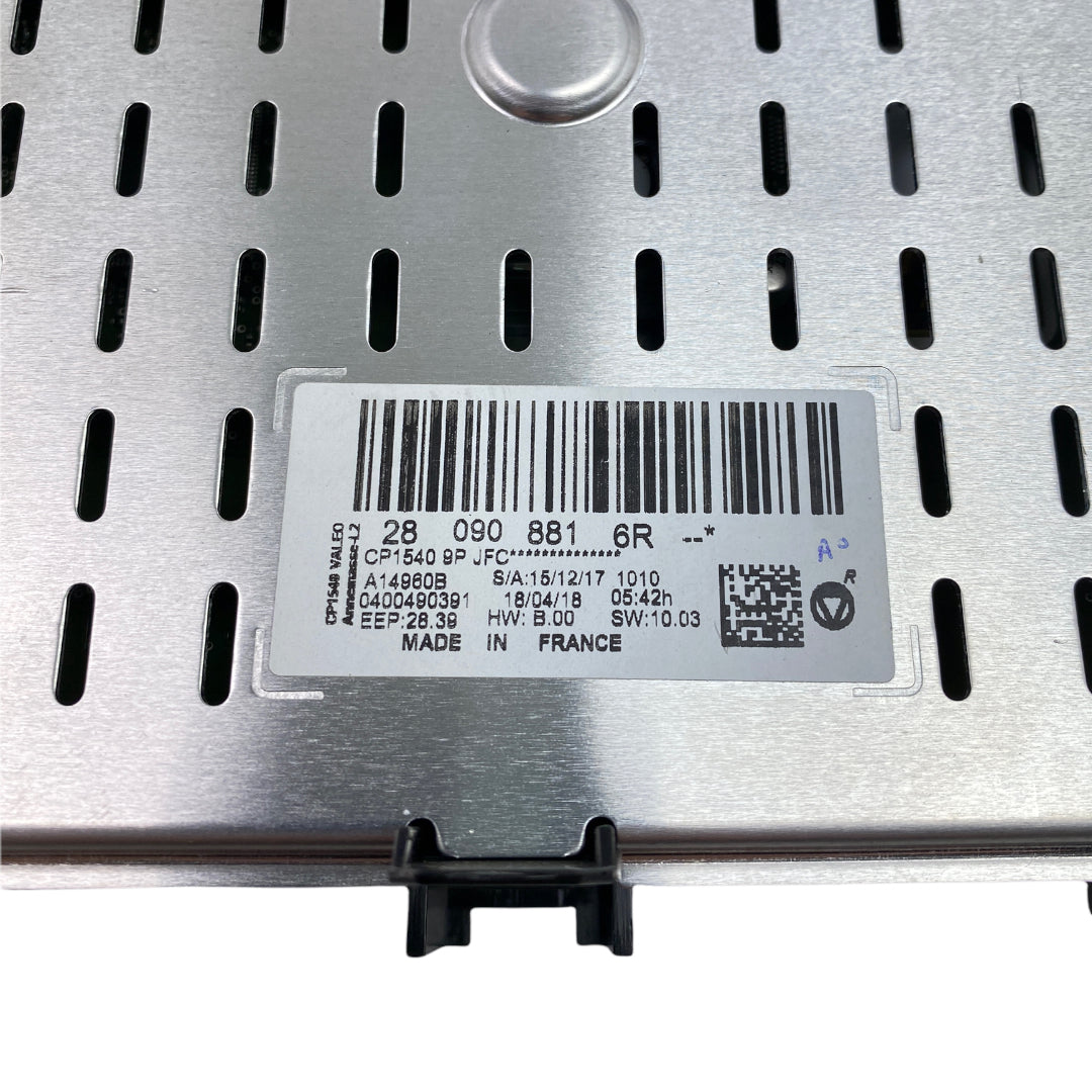 Pièce d'origine Écran avec panneau de commande pour Renault Espace V 280908816R