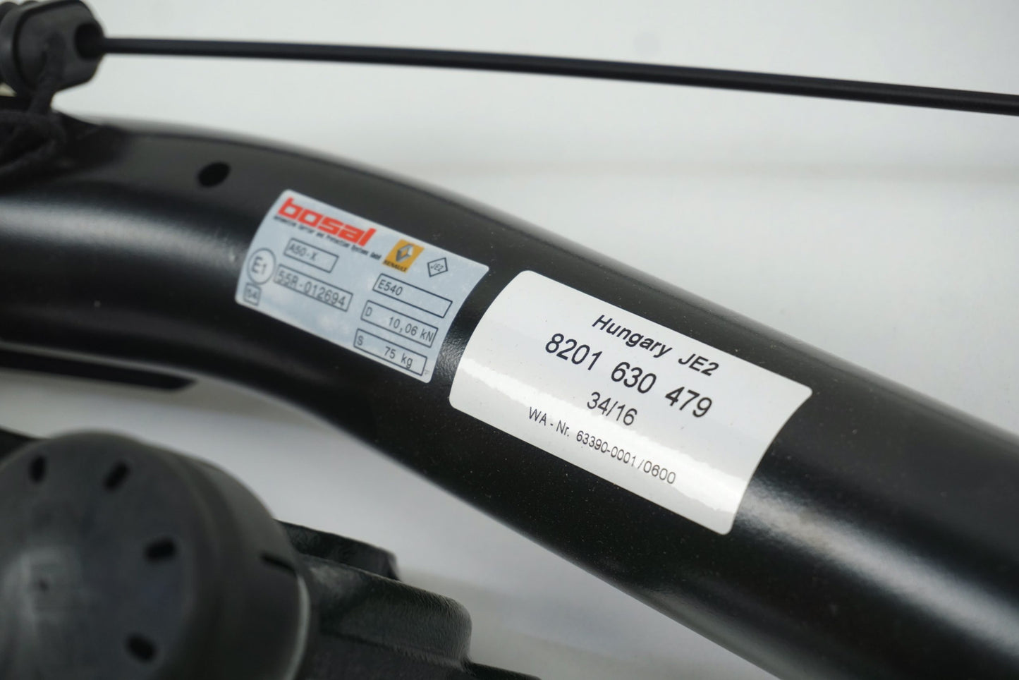 Pièce d'origine Attelage escamotable pour Renault Megane IV Grandtour 8201630479