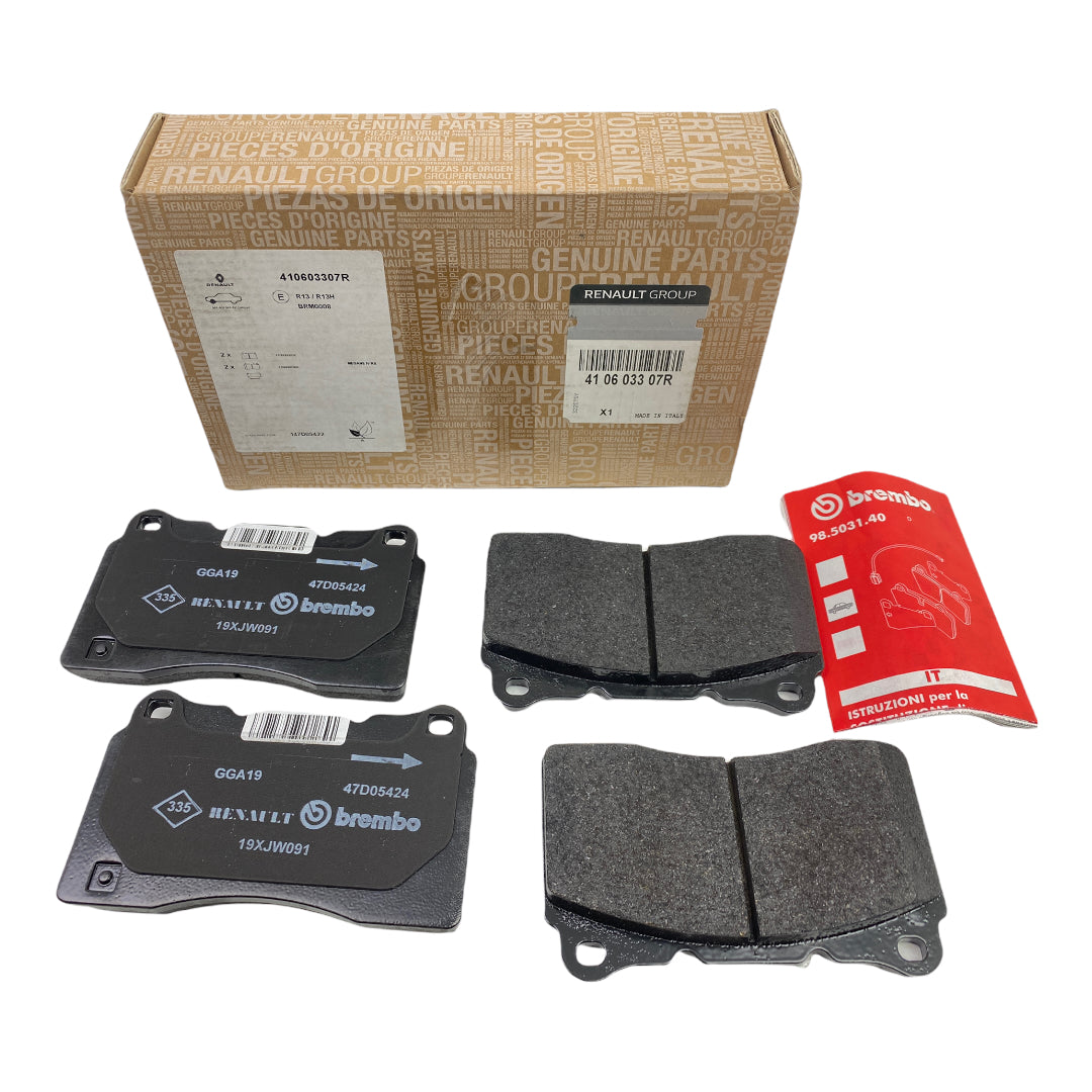 Pièce d'origine Plaquettes de frein avant pour Renault Megane IV RS 410603307R