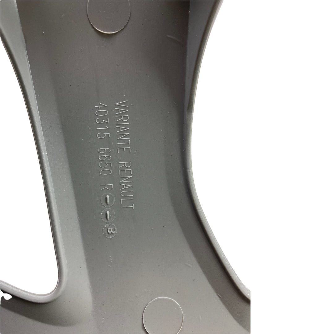 Pièce d'origine Enjoliveur de roue pour Renault Trafic III 403156650R