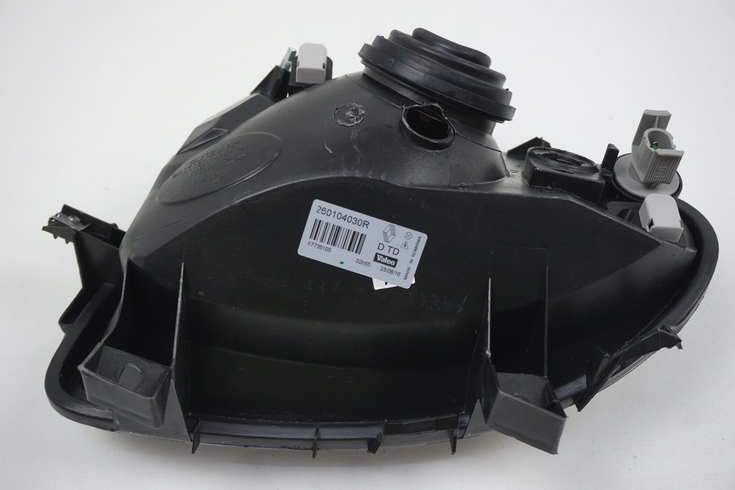 Pièce d'origine Phare droit endommagé pour Renault Clio II 260104030R