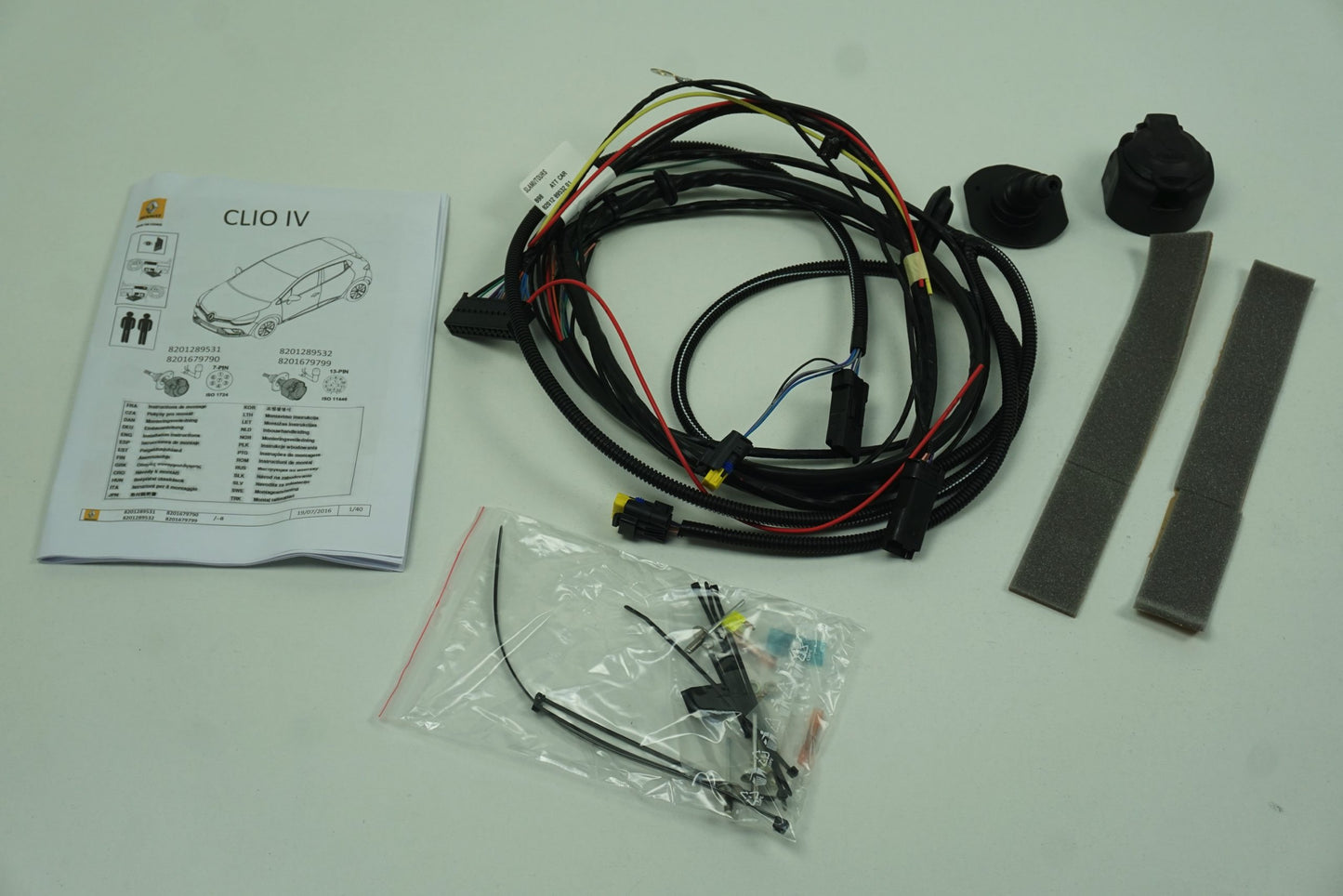 Pièce d'origine Faisceau d'attelage 7 broches pour Renault Clio IV 8201679790