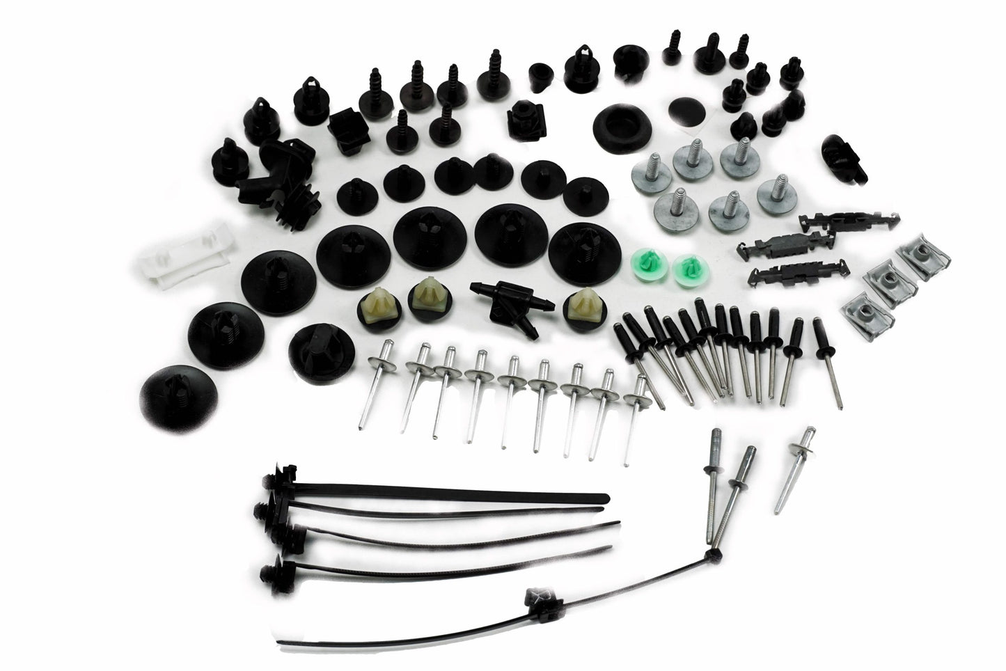 Pièce d'origine Kit de réparation clips de fixation avant pour Renault Clio III 600380651R
