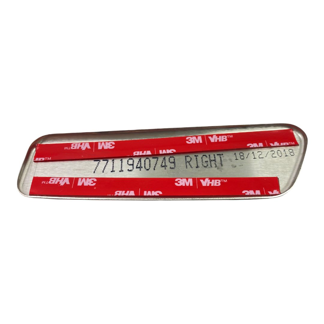 Pièce d'origine Caches chromés de poignées de porte arrière pour Renault Clio IV 7711940749