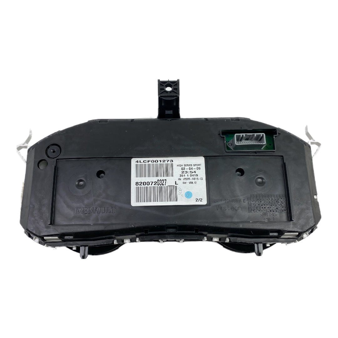 Pièce d'origine Combiné d'instruments pour Renault Sport Mégane II RS 8200720327