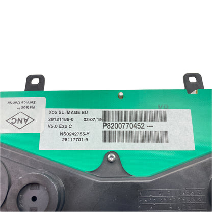 Pièce d'origine Combiné d'instruments pour Renault Clio II 8200770452