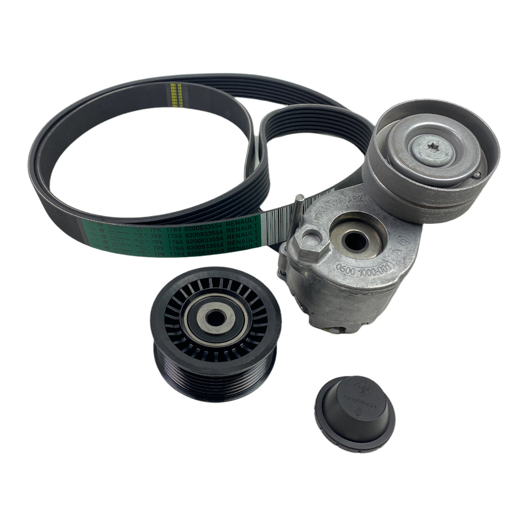 Pièce d'origine Kit tendeur de courroie d'accessoires pour Renault 1.4 16V 117207538R