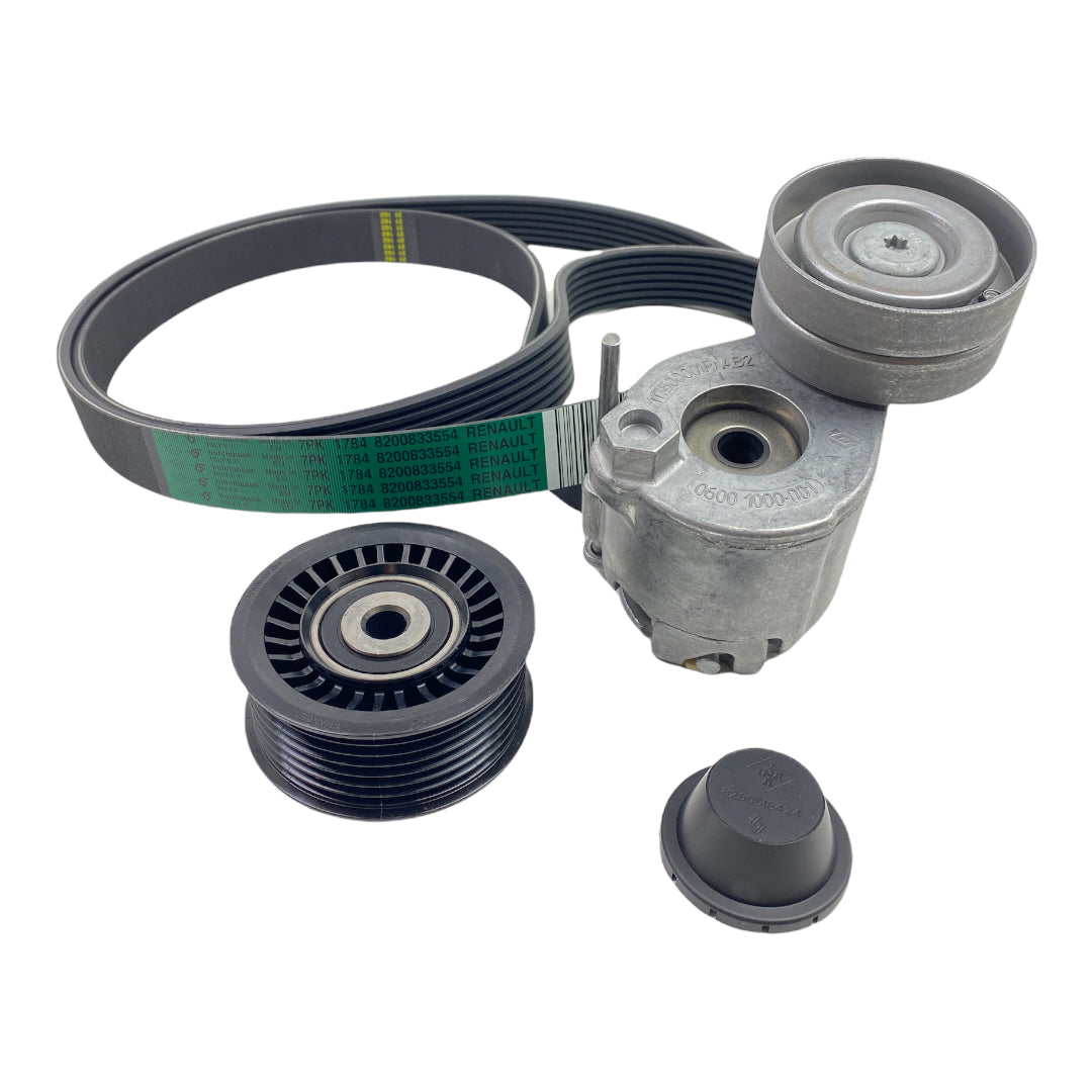Pièce d'origine Kit tendeur de courroie d'accessoires pour Renault 1.4 16V 117207538R