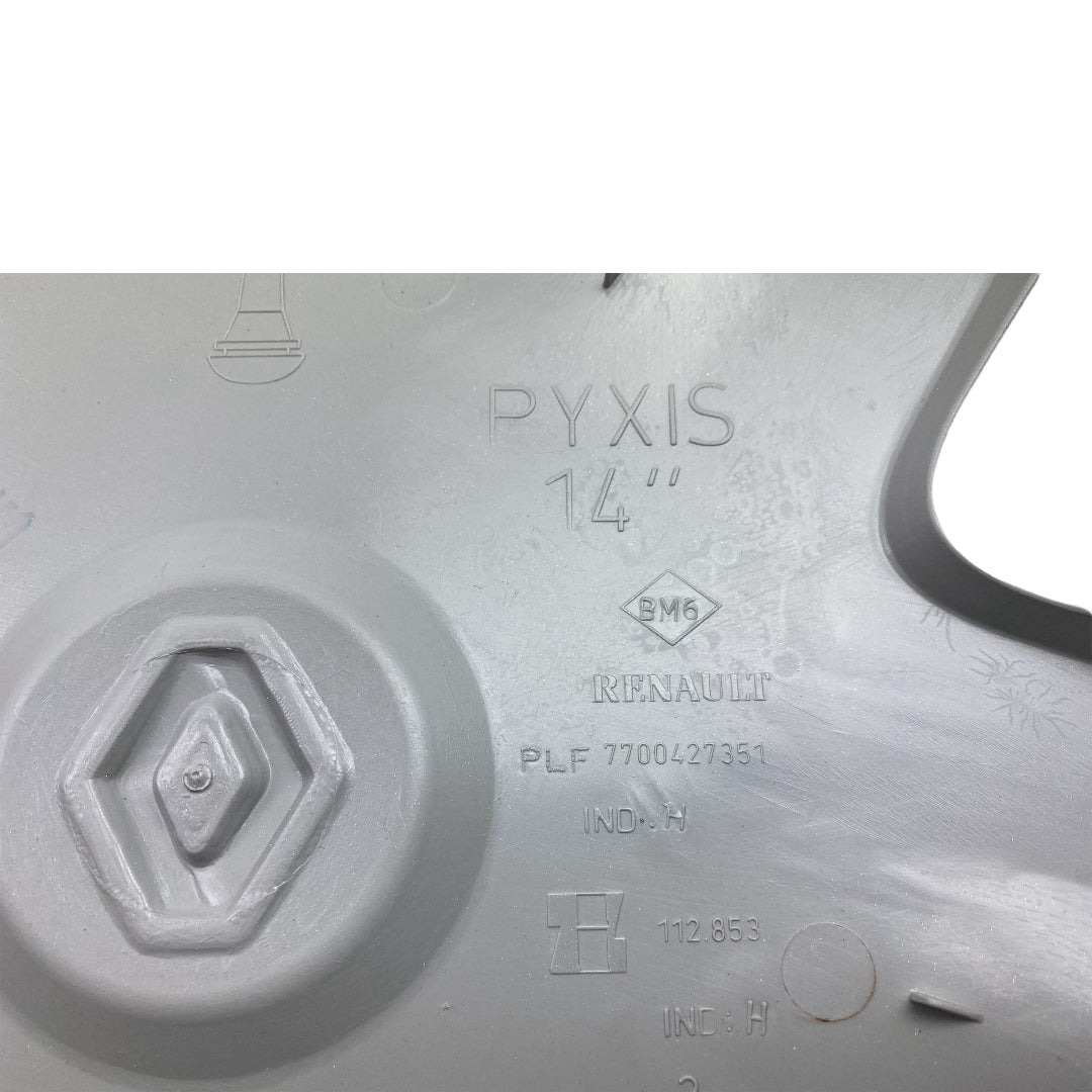 Pièce d'origine Enjoliveur de roue 14 pouces pour Renault 7700432523